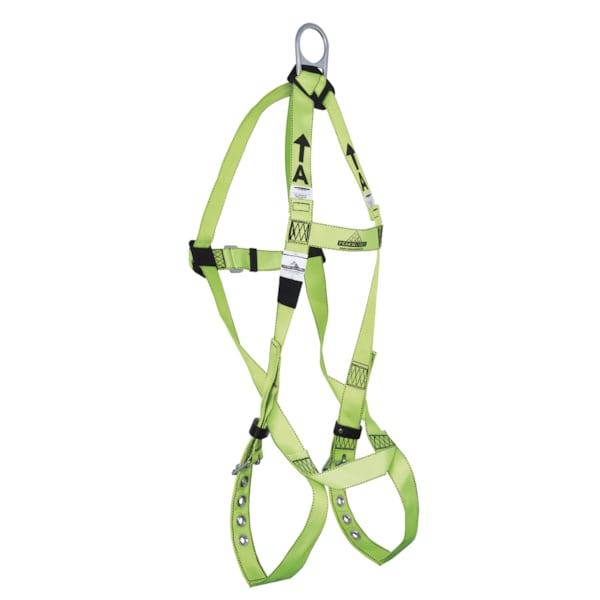 Peakworks Full Body Safety Harness, 3Point Adjst, Fall Indicator